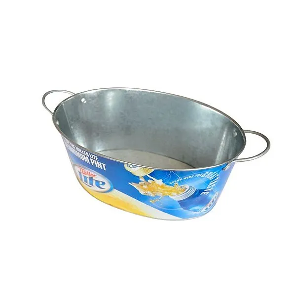 아연 도금 맥주 욕조