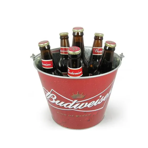 음료를위한 아연 도금 버킷