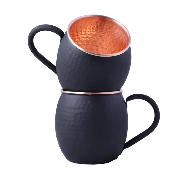 망치로 구리 노새 머그잔